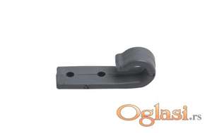 Držač za ceradu: Plastična kuka siva – UV otporna